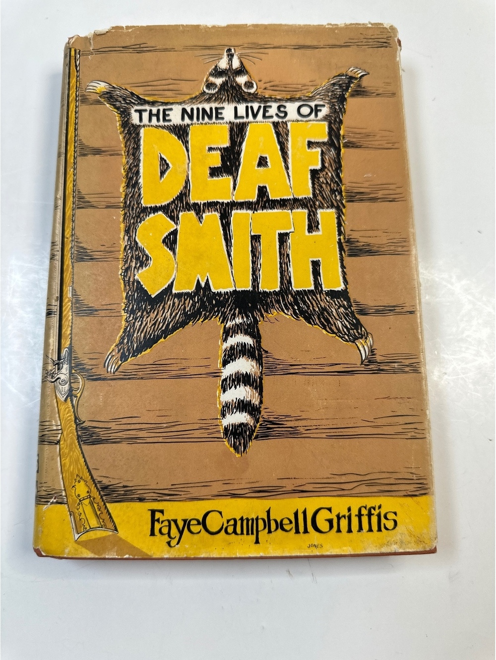 The Nine Lives Of Deaf Smith Faye Campbell Griffis 1958 Signed HC Dust Jacket
